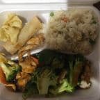 Best Chicken with Broccoli (Lunch).(with fried rice wonton and egg roll) in Lucedale, MS